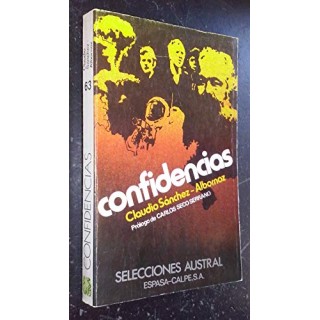 Confidencias - Claudio Sánchez-Albornoz